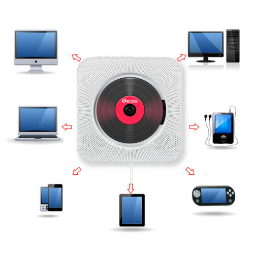Skanto | Sound Wave CD Player Bluetooth Speaker