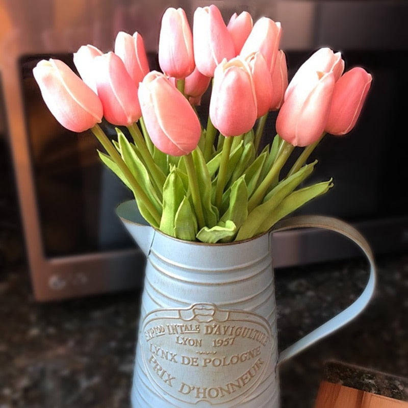 Skanto | Artificial Tulip Bouquet, Decoration (10 Pieces)