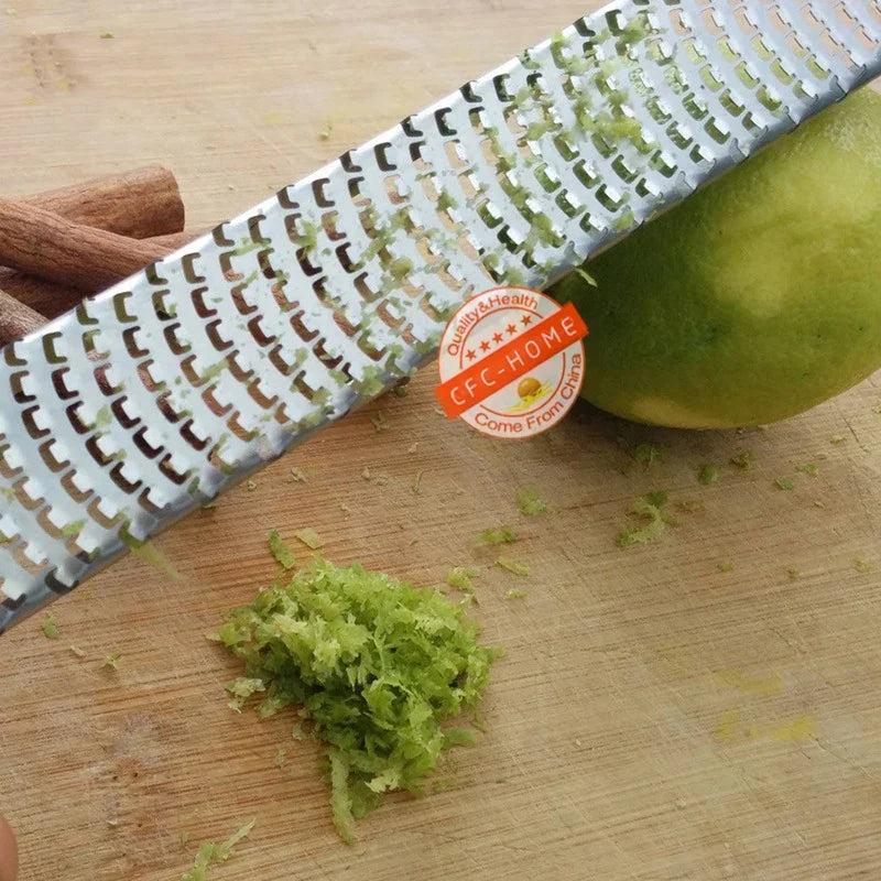 Skanto | Lemon Zester & Cheese Grater - Multifunctional Kitchen Tool for Parmesan, Lemon, Ginger, Garlic, Nutmeg, Chocolate, Vegetables, Fruit