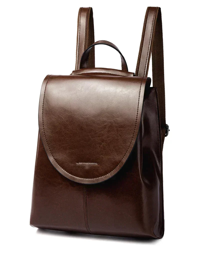 BowLift | LuxeLeather – Trendy Leather Backpack for Women | Stylish, Versatile & Sustainable Design
