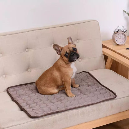 Summer Cooling Dog Mat: Breathable Mat for Dogs and Cats - Washable Pet Blanket for Small, Medium, and Large Dogs, Ideal for Cars | Karnz