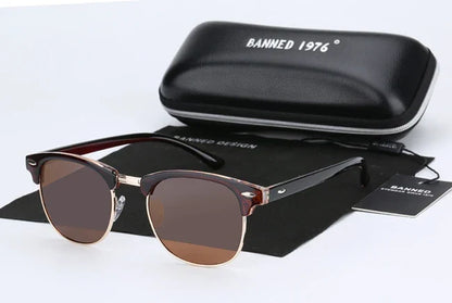 Skanto | Classic UV400 HD Polarized Sunglasses Unisex Retro Driving Mode