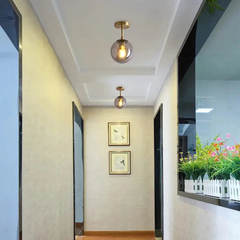 Skanto | Elegant Round Ceiling Lamp with LED Bulb for Your Stylish Room