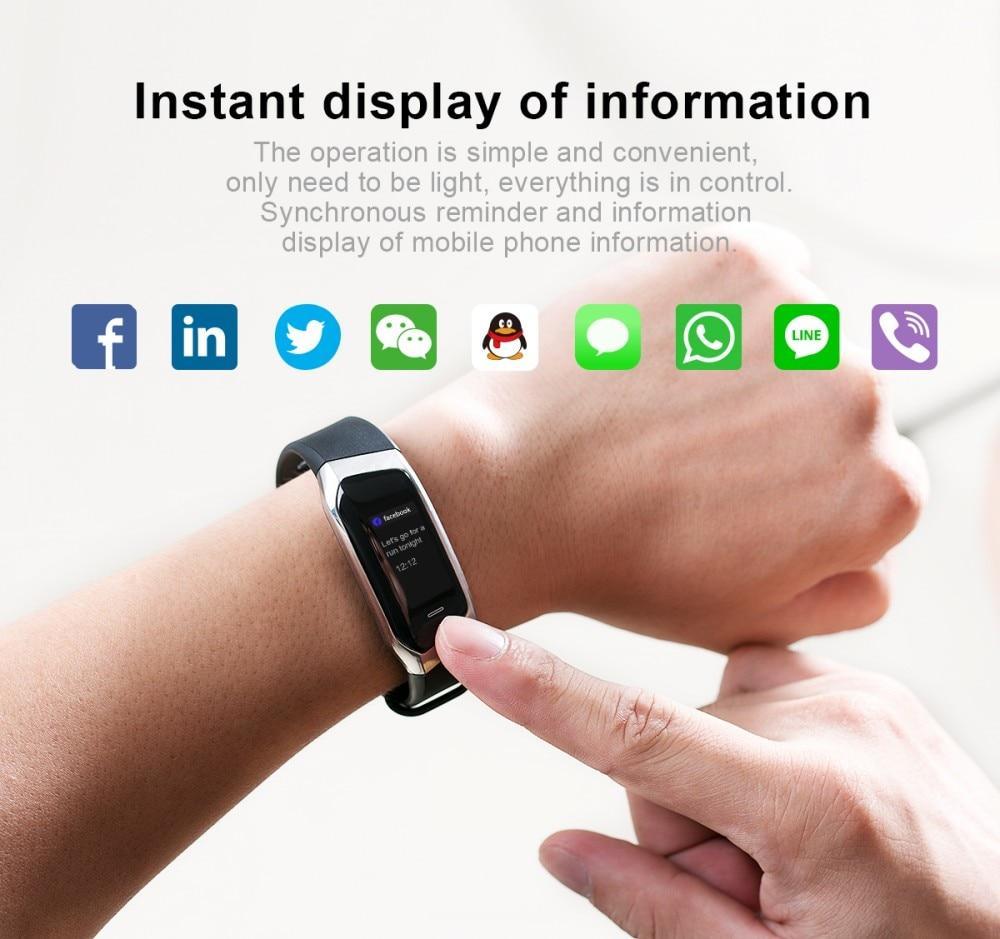 Brehn | Fitband Smartwatch waterproof blood pressure oxygen heart rate monitor sport band