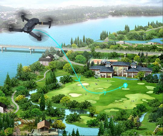 Skanto | Skyhawk HD Foldable Aerial Selfie Drone with 2MP Camera