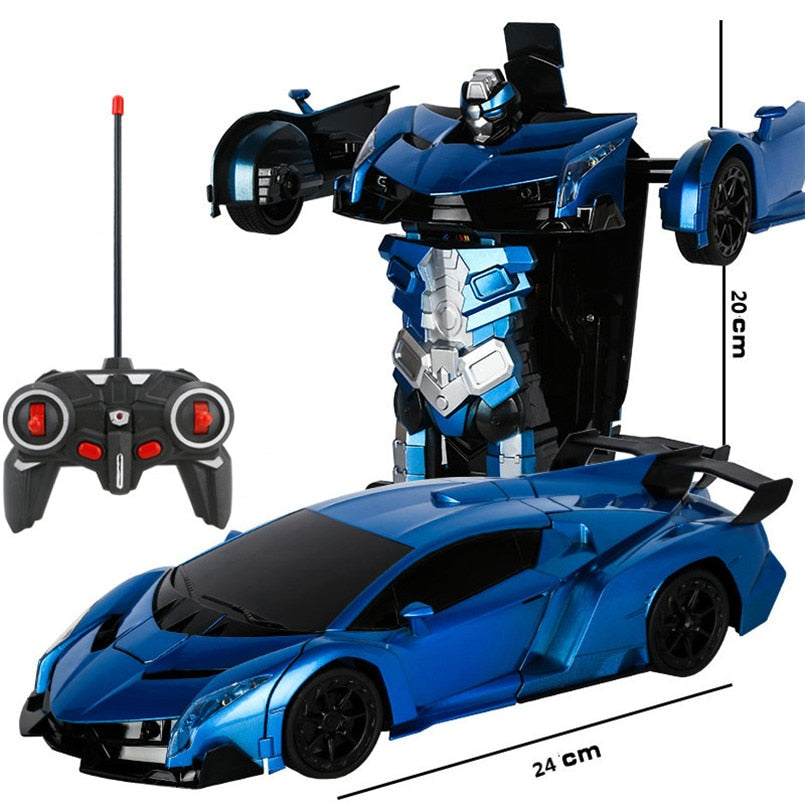 Skanto | 2i1 Robo Racer Transforming RC Car Toy