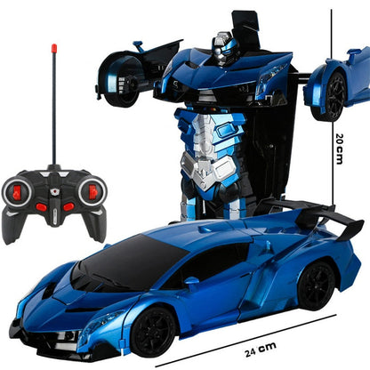 Skanto | 2i1 Robo Racer Transforming RC Car Toy