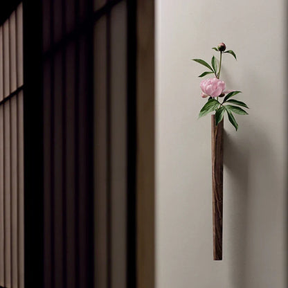 Skanto | Handmade Solid Wood Wall Vase