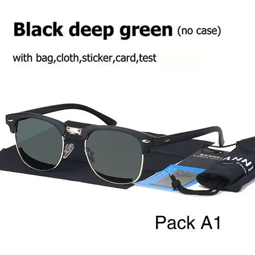 Skanto | Classic UV400 HD Polarized Sunglasses Unisex Retro Driving Mode