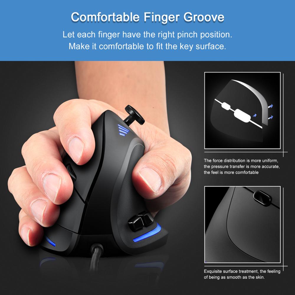 Skanto | Programmable Ergonomic RGB Game Master Mouse