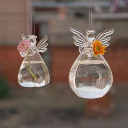BowLift | Angel Time Transparent Glass Vase
