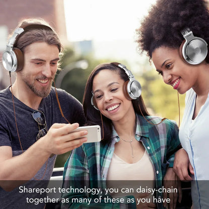 Oneodio Wired Studio Pro 50 & Pro 30 DJ Headphones with Mic - TWS Noise Cancelling HiFi Stereo Dynamic Headset