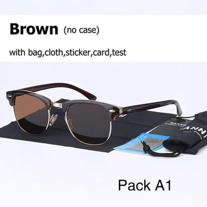 Skanto | Classic UV400 HD Polarized Sunglasses Unisex Retro Driving Mode
