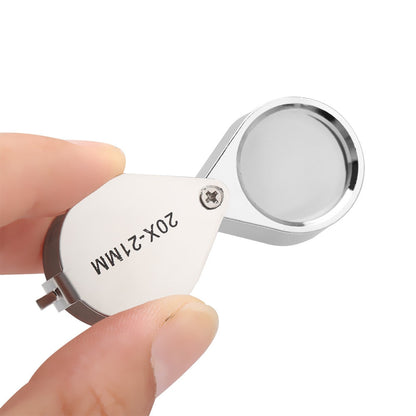 Metal Ultra Vision Glass Magnifier | Bowlift