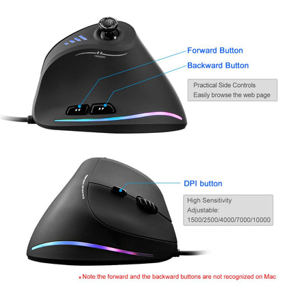 Skanto | Programmable Ergonomic RGB Game Master Mouse