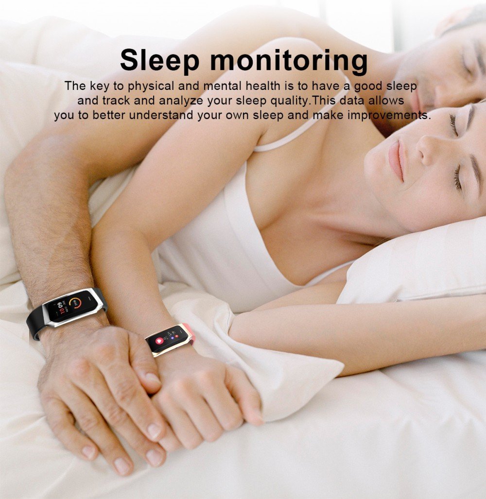Brehn | Fitband Smartwatch waterproof blood pressure oxygen heart rate monitor sport band