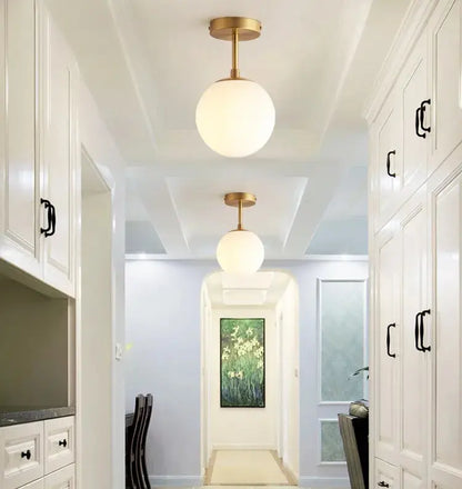 Skanto | Elegant Round Ceiling Lamp with LED Bulb for Your Stylish Room
