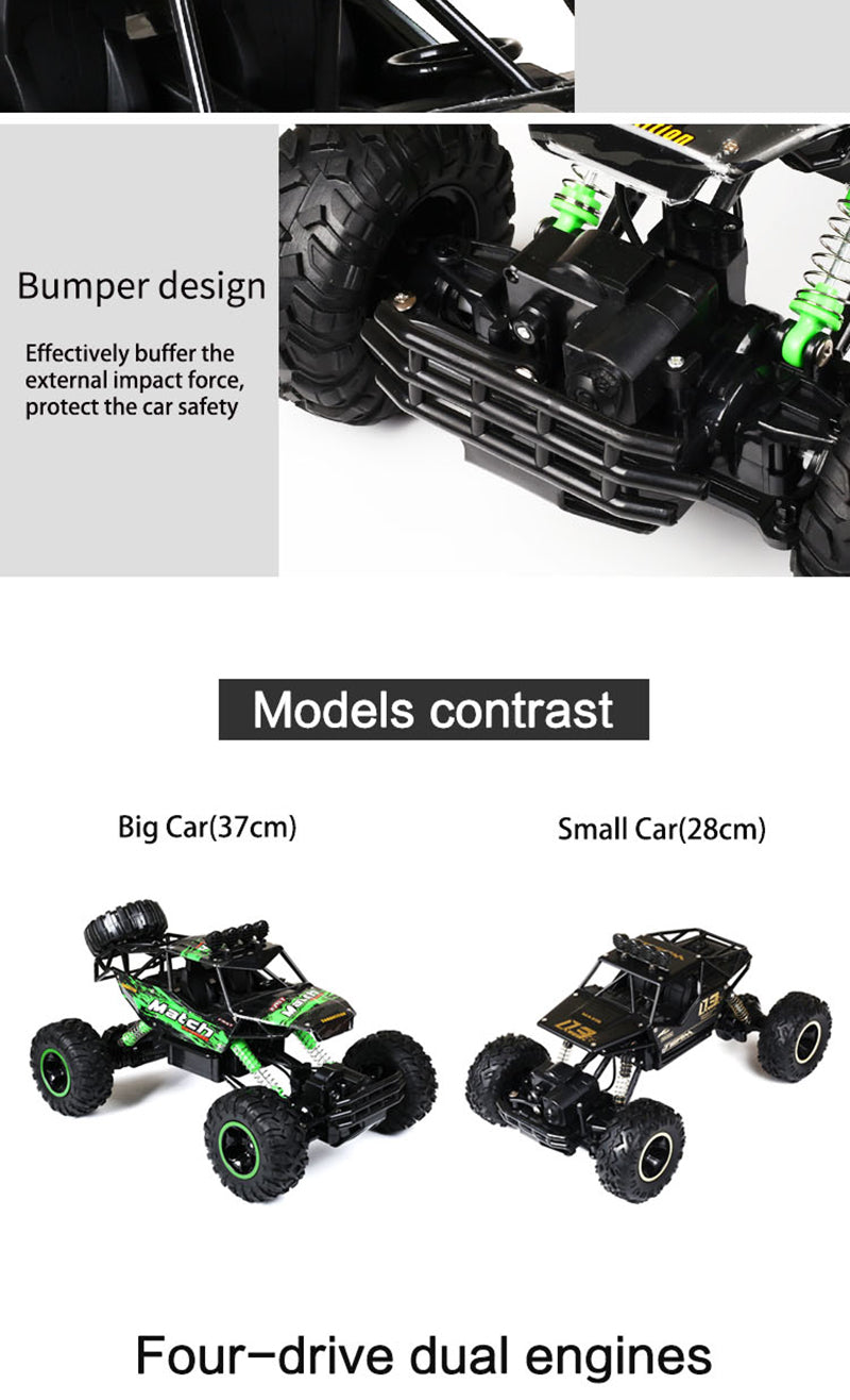 Skanto | Remote Control Car 4x4 Rock Crawler Monster Truck