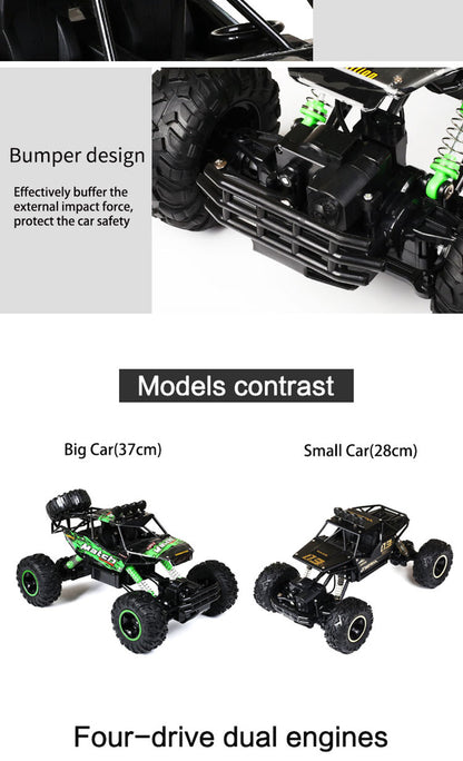 Skanto | Remote Control Car 4x4 Rock Crawler Monster Truck