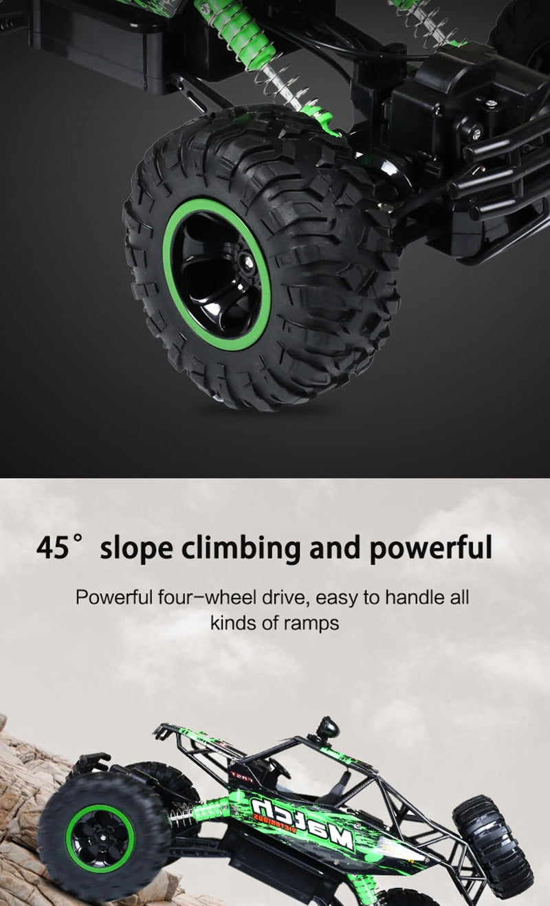 Skanto | Remote Control Car 4x4 Rock Crawler Monster Truck