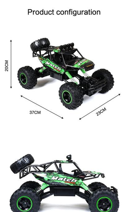 Skanto | Remote Control Car 4x4 Rock Crawler Monster Truck