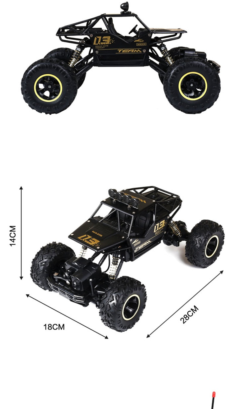 Skanto | Remote Control Car 4x4 Rock Crawler Monster Truck