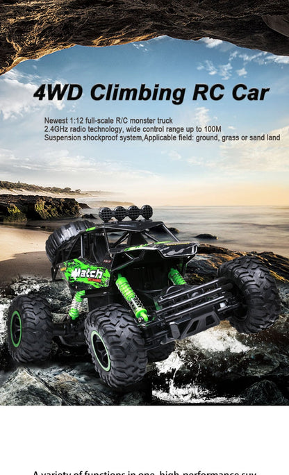 Skanto | Remote Control Car 4x4 Rock Crawler Monster Truck