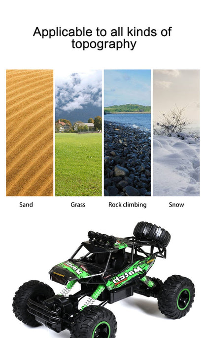 Skanto | Remote Control Car 4x4 Rock Crawler Monster Truck