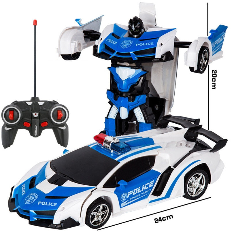 Skanto | 2i1 Robo Racer Transforming RC Car Toy