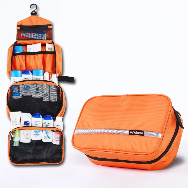 BowLift | Travelior MaxPack Large Waterproof Toiletry Bag for Men and Women with Spacious Storage