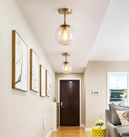 Skanto | Elegant Round Ceiling Lamp with LED Bulb for Your Stylish Room