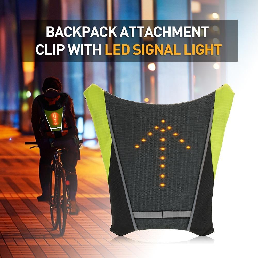 BowLift | Turn Signal Cycling Reflective Safety LED Vest Cyclist Outdoor Waterproof