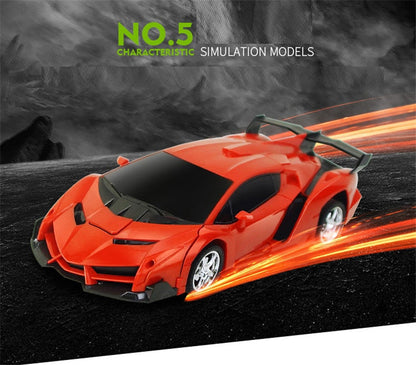 Skanto | 2i1 Robo Racer Transforming RC Car Toy