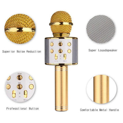 Skanto | Wireless Magic Karaoke Microphone – Bluetooth Karaoke Microphone