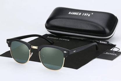 Skanto | Classic UV400 HD Polarized Sunglasses Unisex Retro Driving Mode