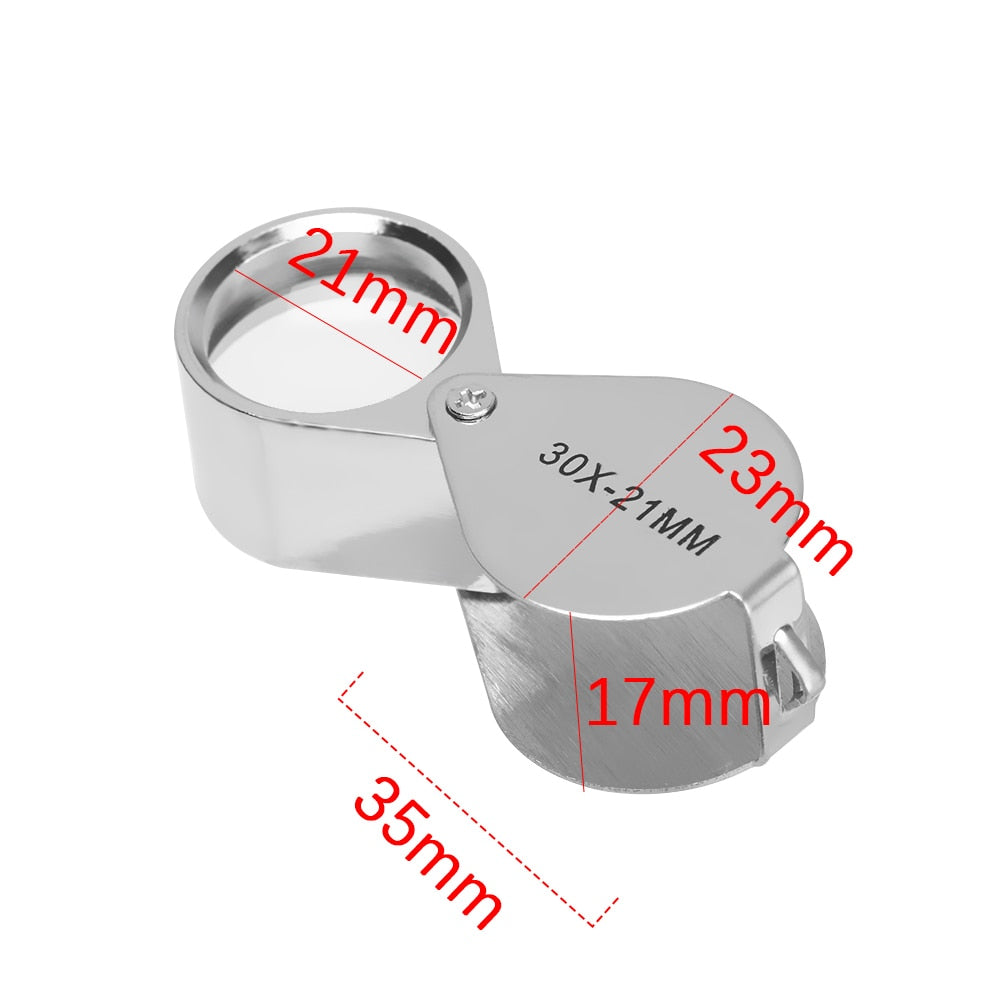 Metal Ultra Vision Glass Magnifier | Kalsten