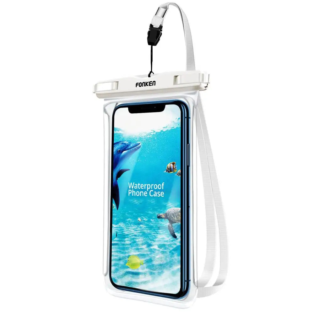 BowLift | Waterproof Smartphone Case DryVault | Full View Design | Side Accessible | With Carrying Strap