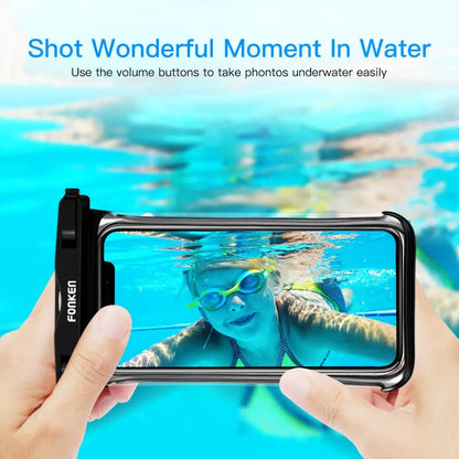 BowLift | Waterproof Smartphone Case DryVault | Full View Design | Side Accessible | With Carrying Strap