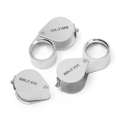 Metal Ultra Vision Glass Magnifier | Bowlift