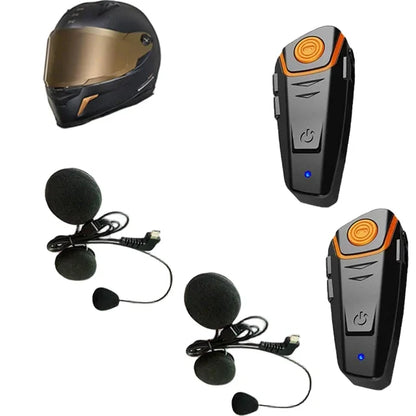 BowLift | Waterproof Bluetooth Motorcycle Intercom with FM & 1000M Range – RoadLink
