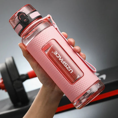 Skanto | UZSPACE Sport Water Bottle, BPA-Free, Portable, Shockproof, Leak-Proof, Large Capacity, Fitness Water Kettle, Tritan Plastic Drinking Bottle