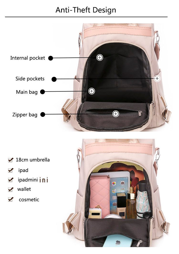 BowLift | Anti-Theft Large Capacity Oxford Backpack