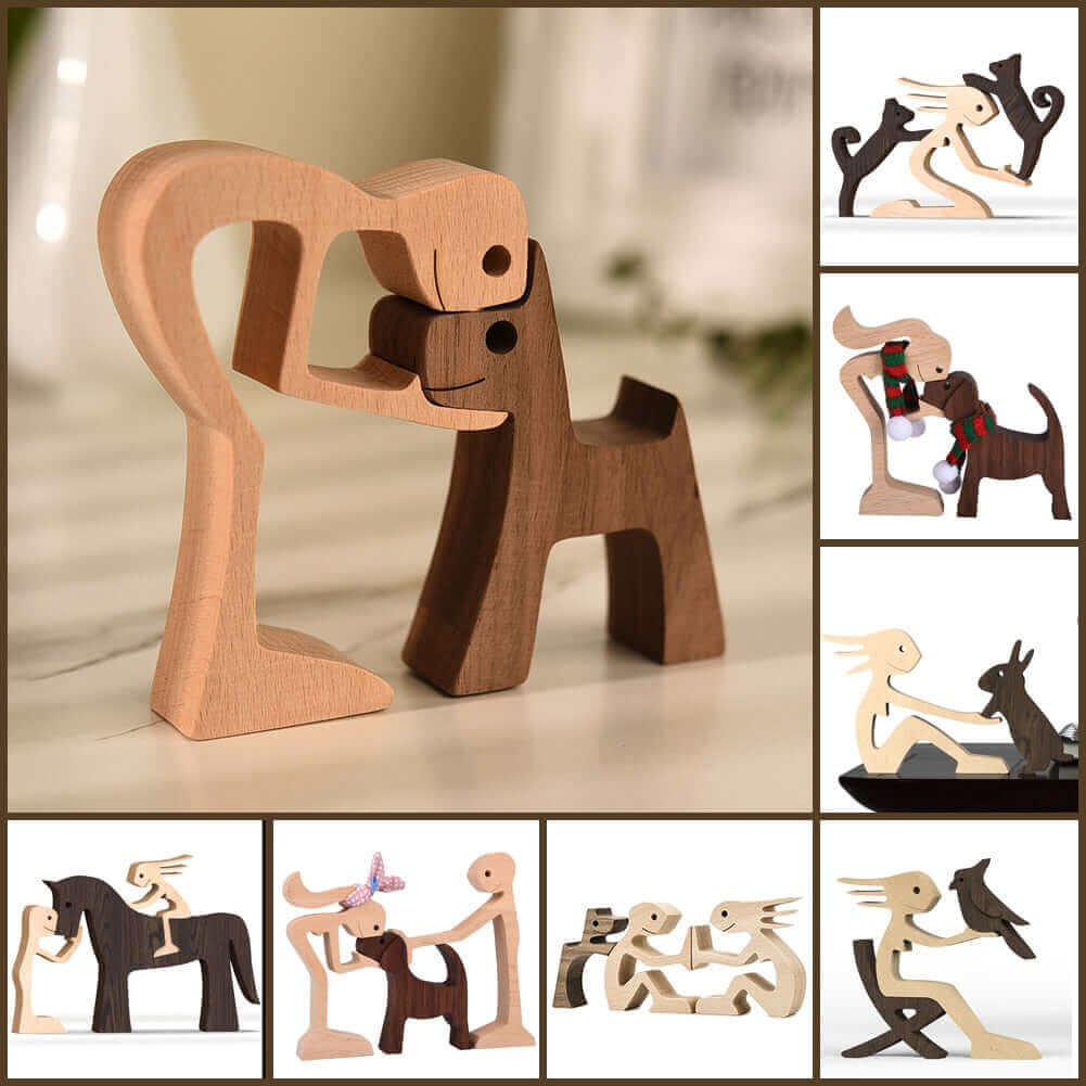 Skanto | Danish Wood Animal Ornaments
