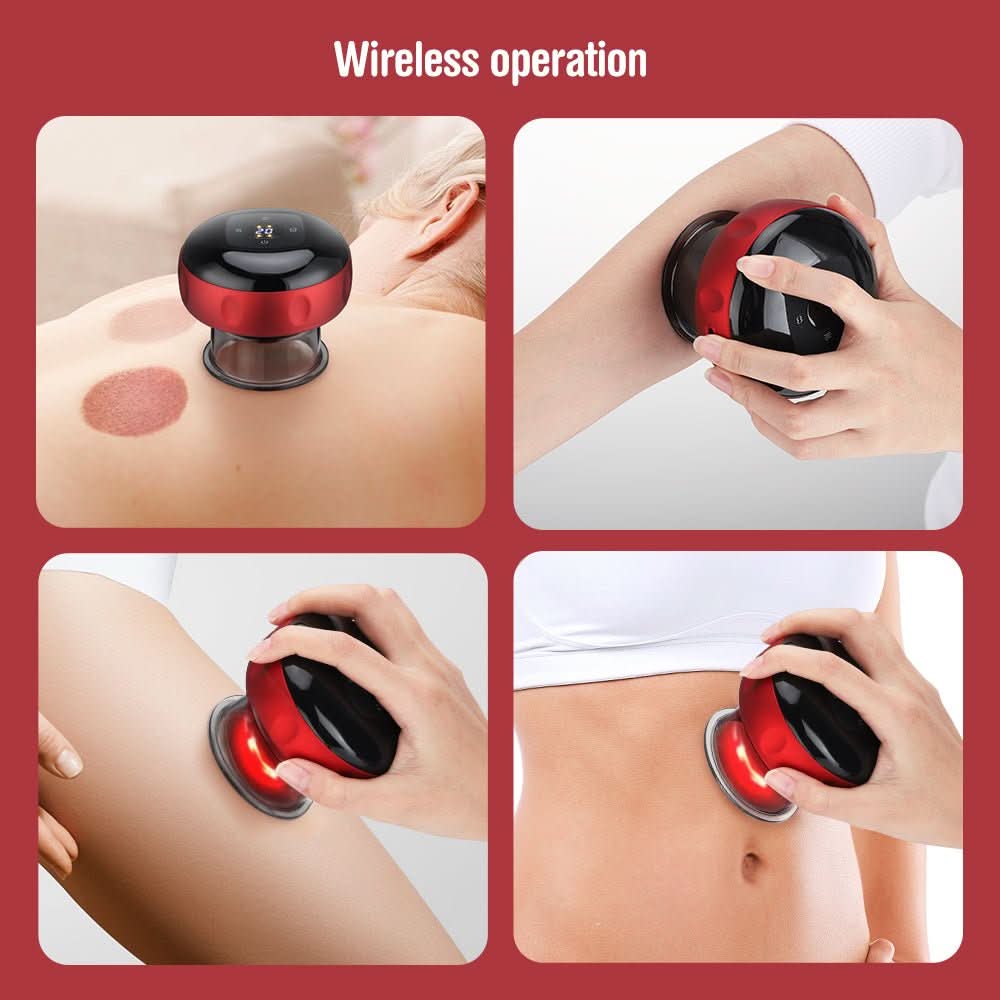 BowLift | Electric cupping set for cellulite treatment & muscle relaxation