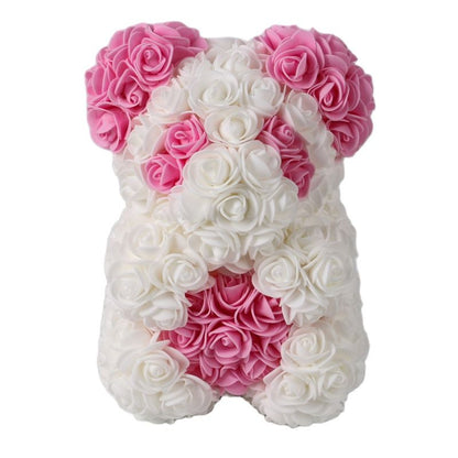 BowLift | Artificial Rose Flowers Teddy Bear