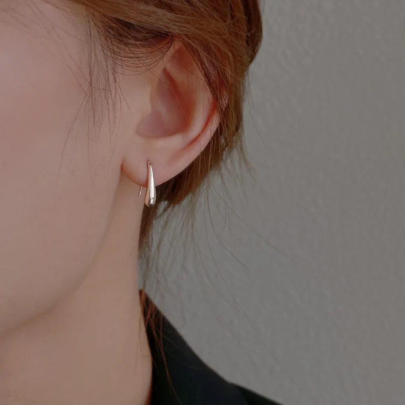 BowLift | S925 Dainty Droplet Hook Earrings