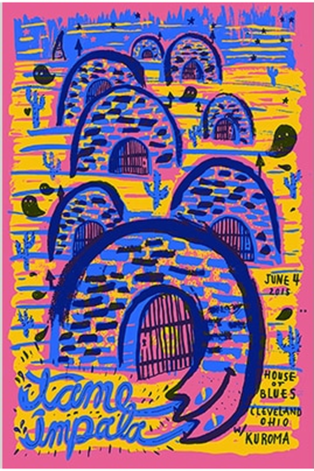Impala Psychedelic Poster | Bowlift