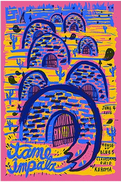 Impala Psychedelic Poster | Bowlift