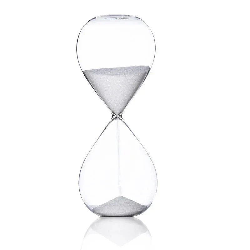 Skanto | Glass Sand Timer | Stylish Decoration with 5/10/30/60 Minute Indication