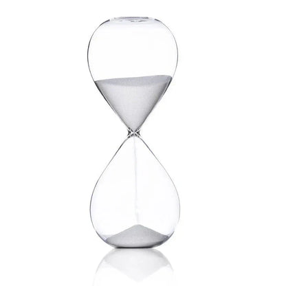 Skanto | Glass Sand Timer | Stylish Decoration with 5/10/30/60 Minute Indication